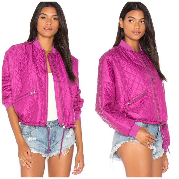 Free People Jackets & Blazers - NWT Free People Quilted Bomber Jacket